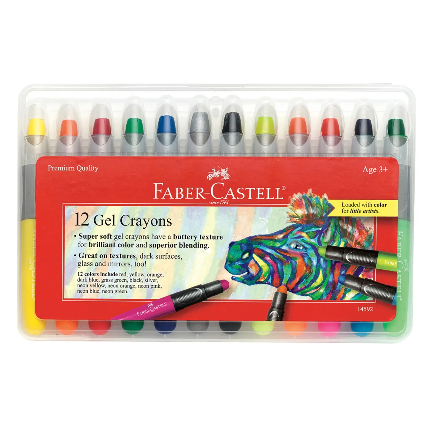 Faber-Castell 12ct Gel Crayons