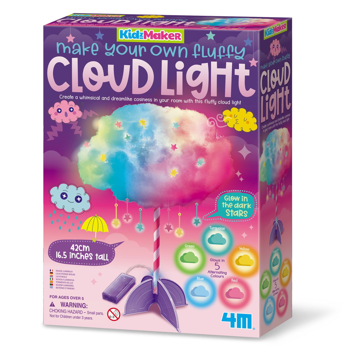 KidzMaker Make Your Own Fluffy Cloud Light