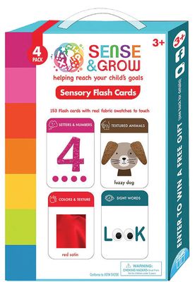 Sense and Grow: Sensory Flash Cards