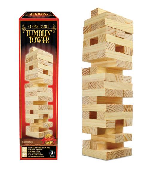 Classic Games Wood Tumblin&#39; Tower