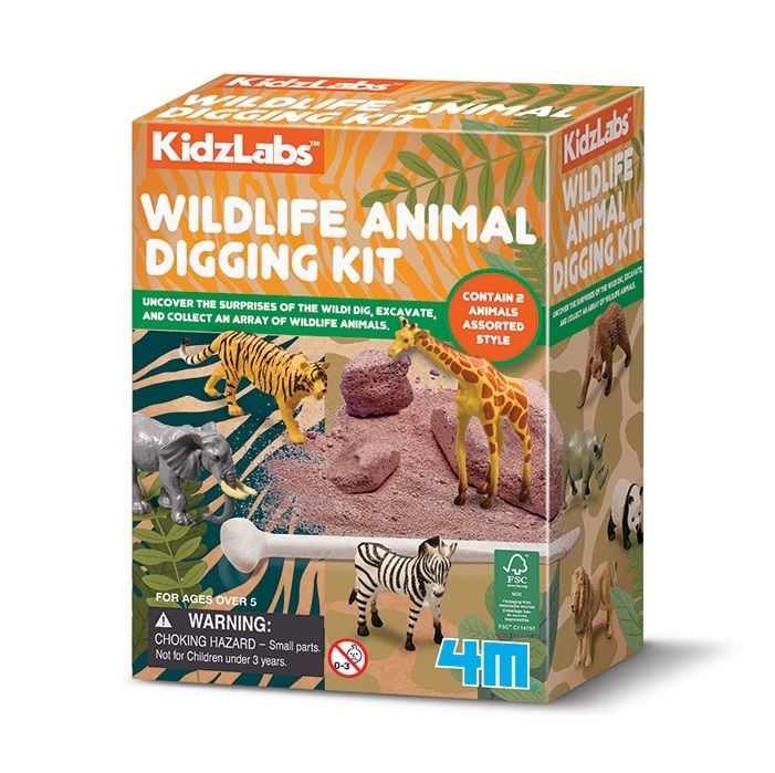 KidzLab Wild Life Digging Kit