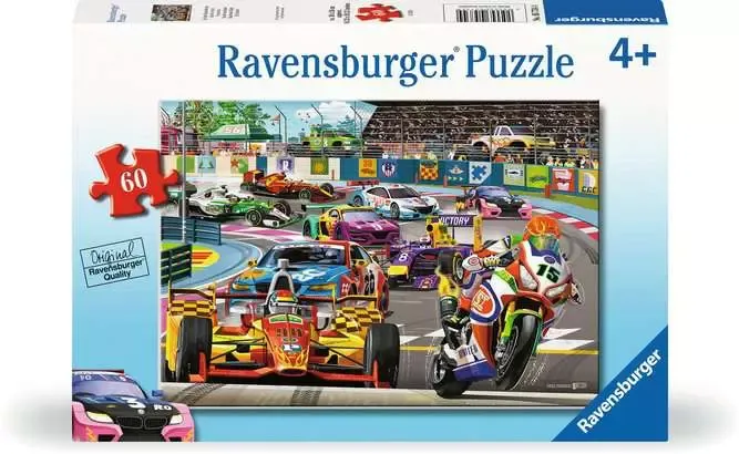 Ravensburger Racetrack Rally 60 pc Puzzle