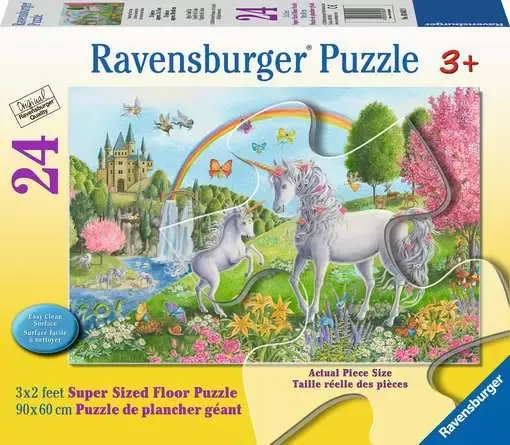 Ravensburger Prancing Unicorns 24 pc Floor Puzzle