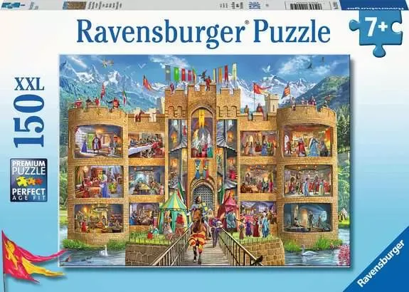 Ravensburger Cutaway Castle 150 pc Puzzle