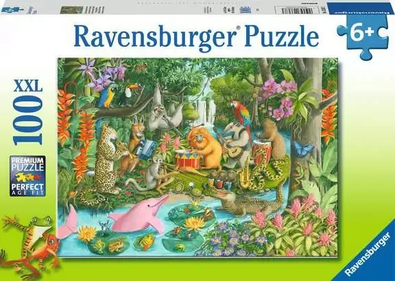 Ravensburger Rainforest River Band 100 pc Puzzle