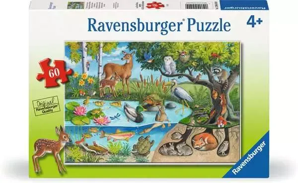 Ravensburger Animals Above and Below 60 Pc Puzzle