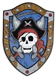 Great Pretenders Captain Skully Pirate EVA Shield