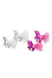 Great Pretenders Iridescent Unicorns Hair Clips, 2pc, Assorted