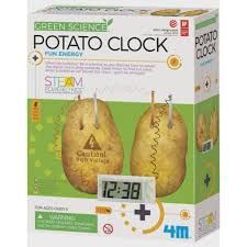 4M  Green Science Potato Clock