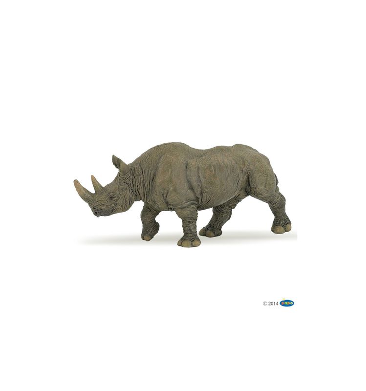 Papo Black Rhinoceros