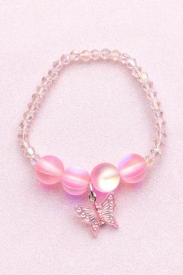Great Pretenders Boutique Holo Pink Crystal Bracelet