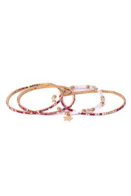 Great Pretenders Boutique Luminescent Love Bracelet Set, 4 Pc
