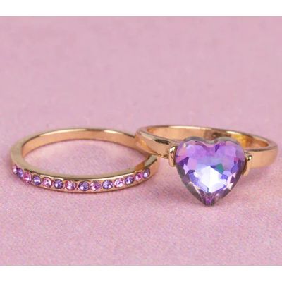 Great Pretenders Boutique Chic Precious Purple Ring