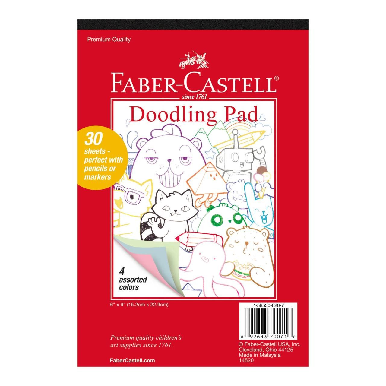 Faber-Castell Doodling Pad 6&quot; x 9