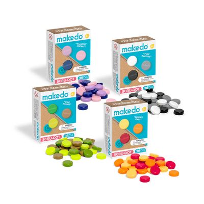 Makedo Cardboard Construction Scru-Dots