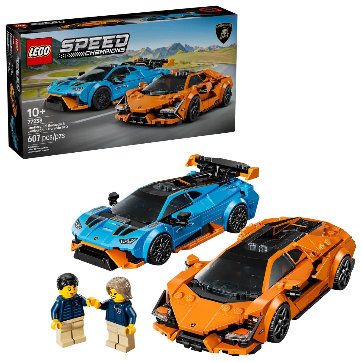 Lego Speed Lamborghini Revuelto &amp; Huracán STO