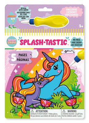 Bright Stripes Splash-tastic Unicorns