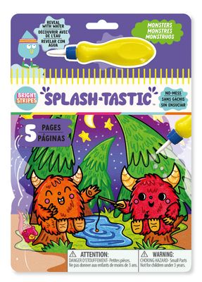 Bright Stripes Splash-tastic Monsters