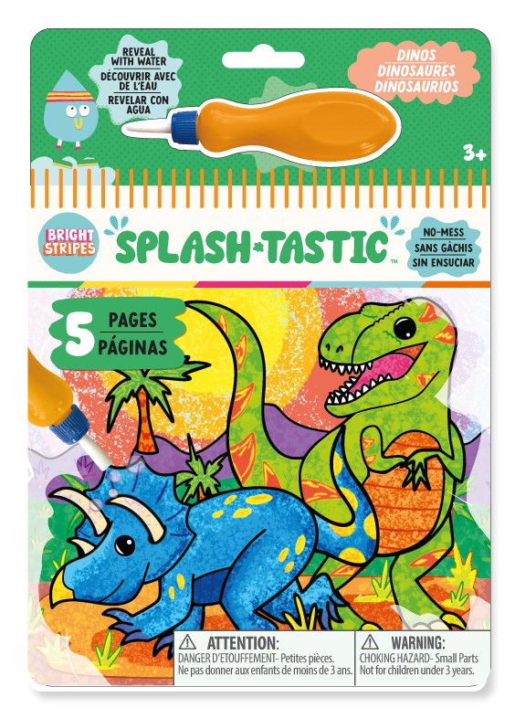 Bright Stripes Splash-tastic Dinos