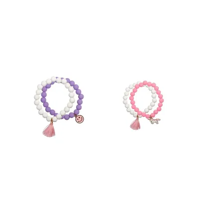 Great Pretenders Pretty Pastel Soft Touch Bracelet Set, 2pc