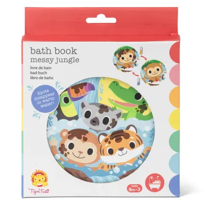 Tiger Tribe Messy Jungle Bath Book