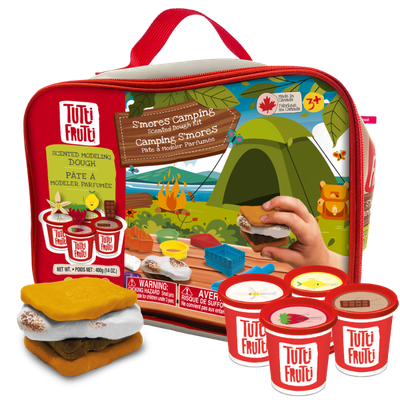 Tutti Frutti S'mores Camping Modeling Dough Lunch Bag