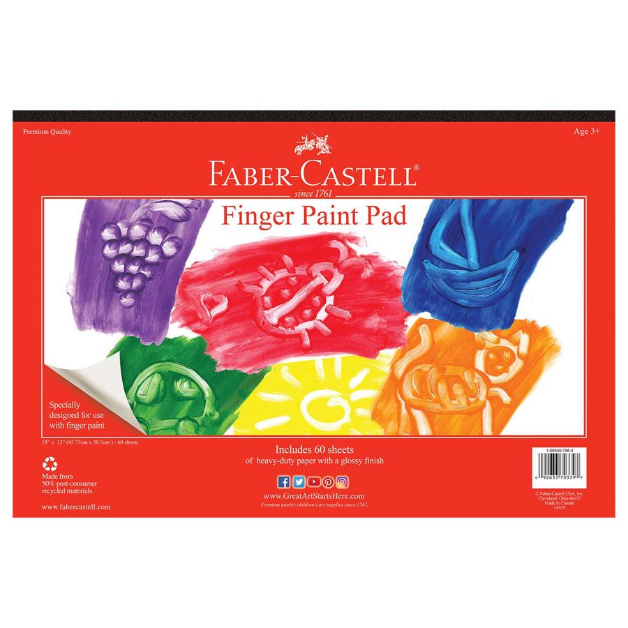 Faber-Castell Finger Paint Pad