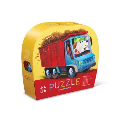 Crocodile Creek Go Big Dog Puzzle 12pc Puzzle