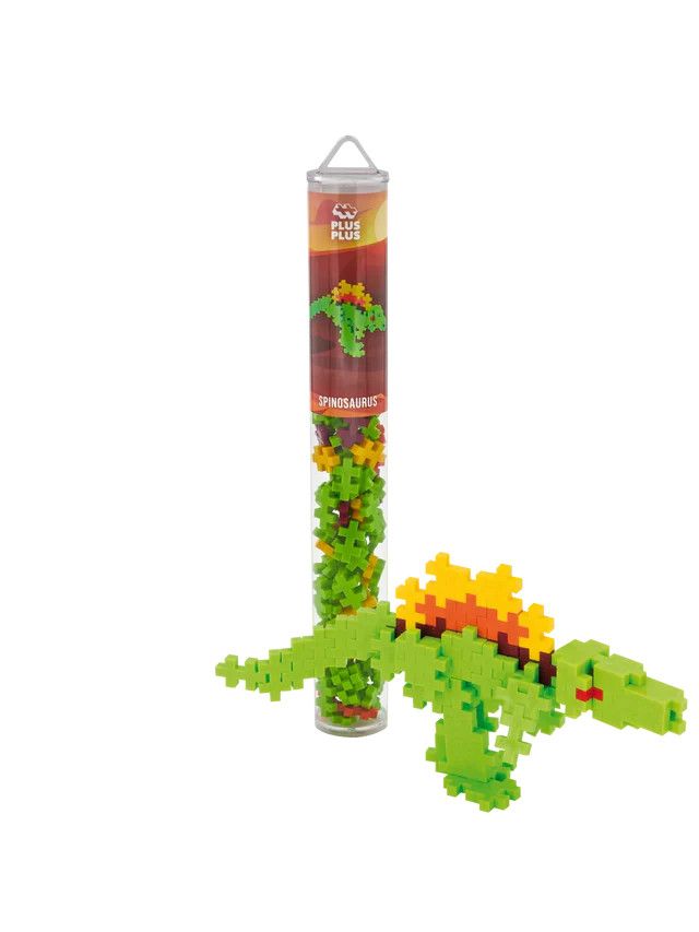 Plus Plus Spinosaurus Tube