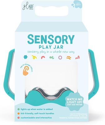 Glo Pals Sensory Jar - Teal