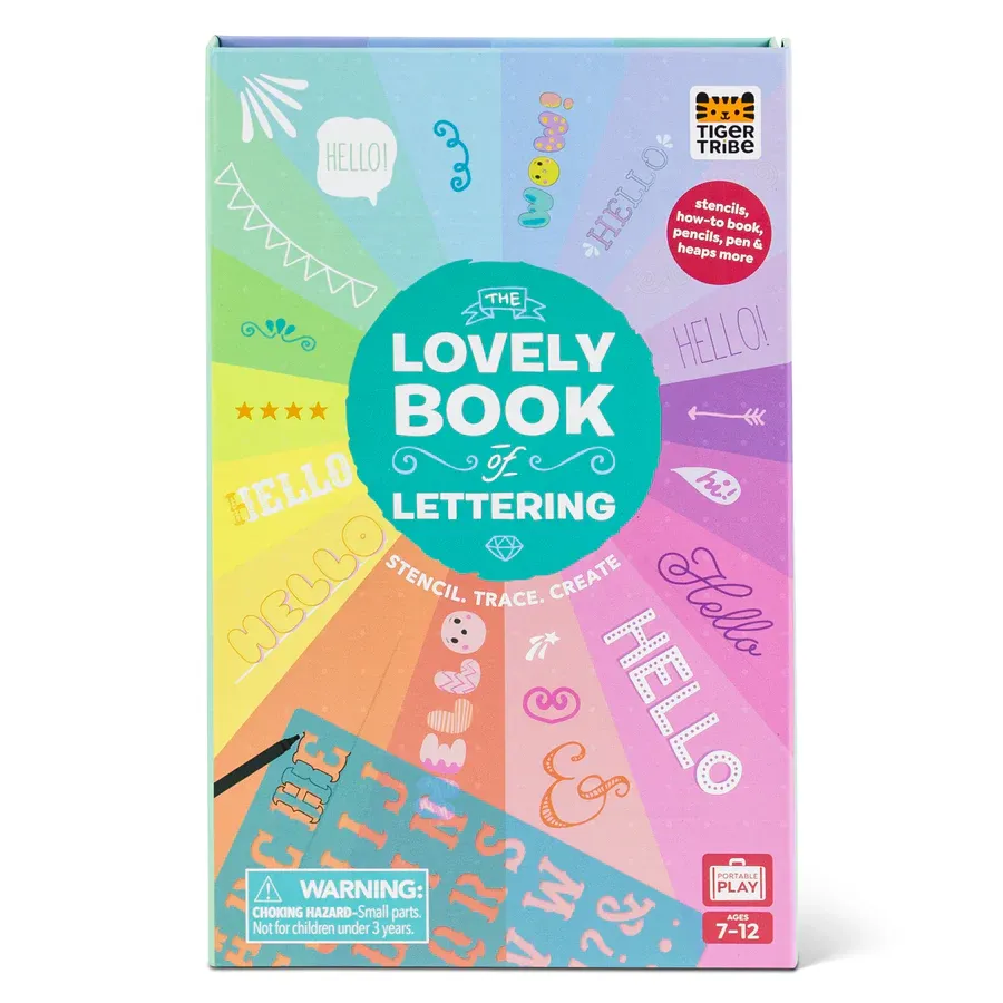 Tiger Tribe Lovely Book of Lettering