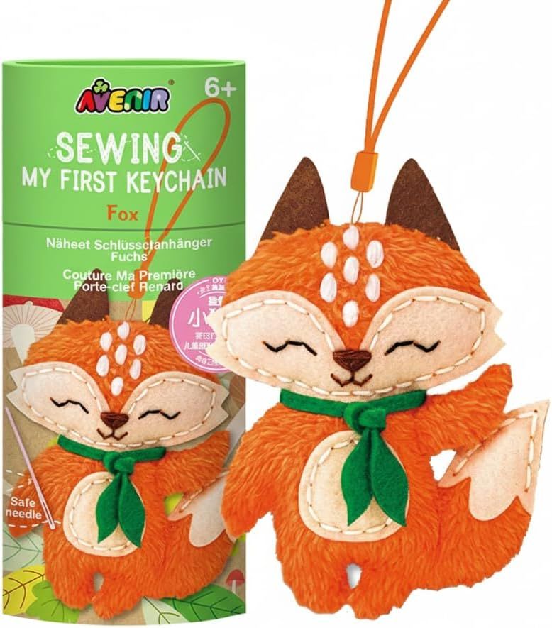 Avenir Sew Your Own Fox Keychain