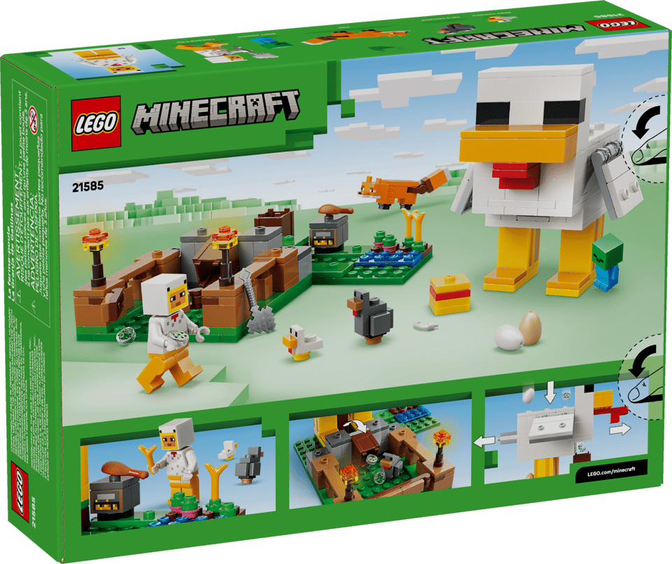 Lego Minecraft Chicken Farm