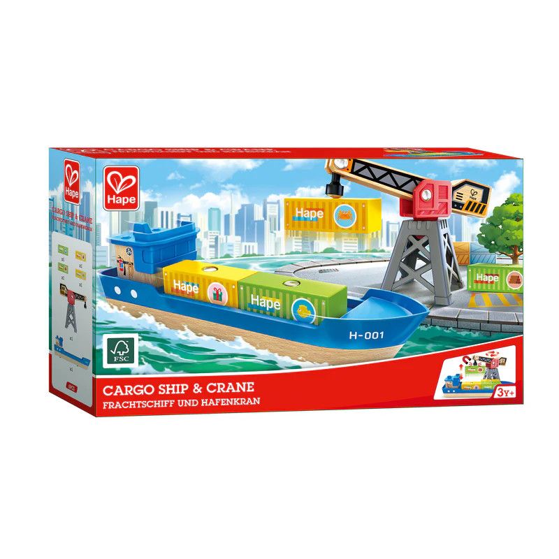 Hape Cargo Ship and Crane