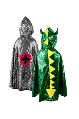 Great Pretenders Reversible Dragon/Knight Cape