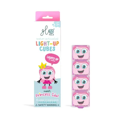 Glo Pals Light-Up Cubes Princess Ida Pink