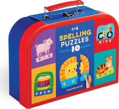 Crocodile Creek Spelling Puzzle 3 &amp; 4 Letter Puzzle