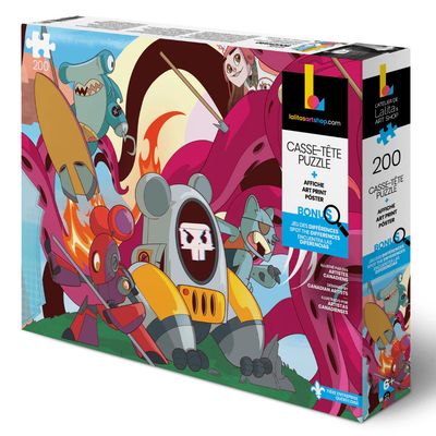 Lalita's Art Shop Heroes 200 pc Puzzle