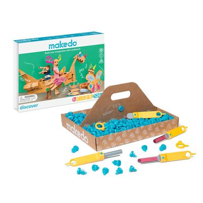 Makedo Cardboard Construction System Discover Kit