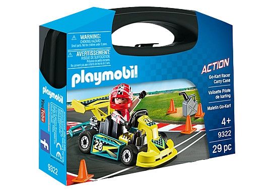 Playmobil Carry Case Go-Kart Racer