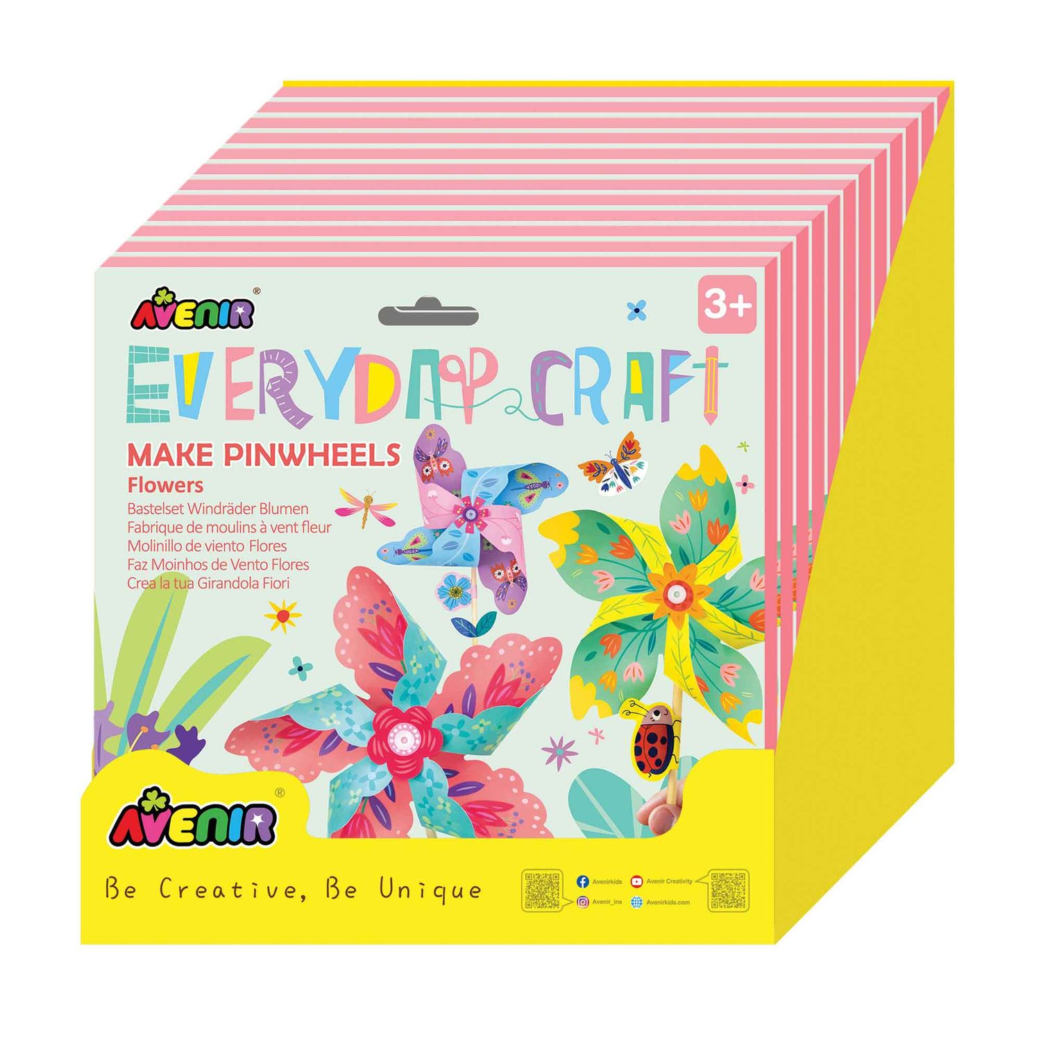 Avenir Everyday Craft Make Pinwheels Flowers