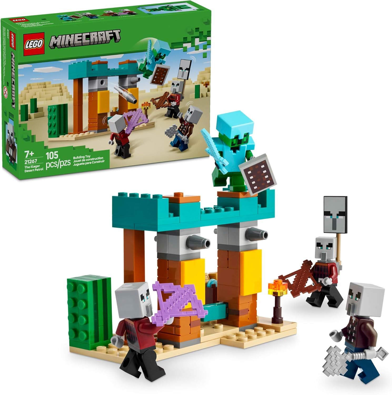 Lego Minecraft Illager Desert Patrol