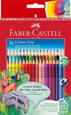 Faber Castell 24ct Grip Watercolor EcoPencils