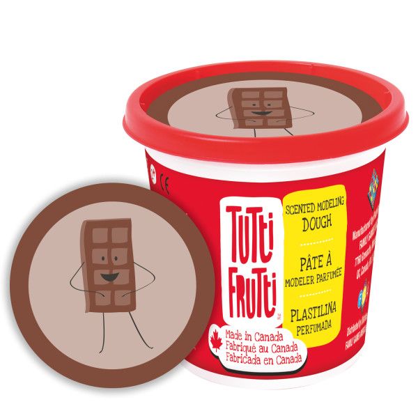 Tutti Frutti Individual Scented Modeling Dough, Color: Chocolate