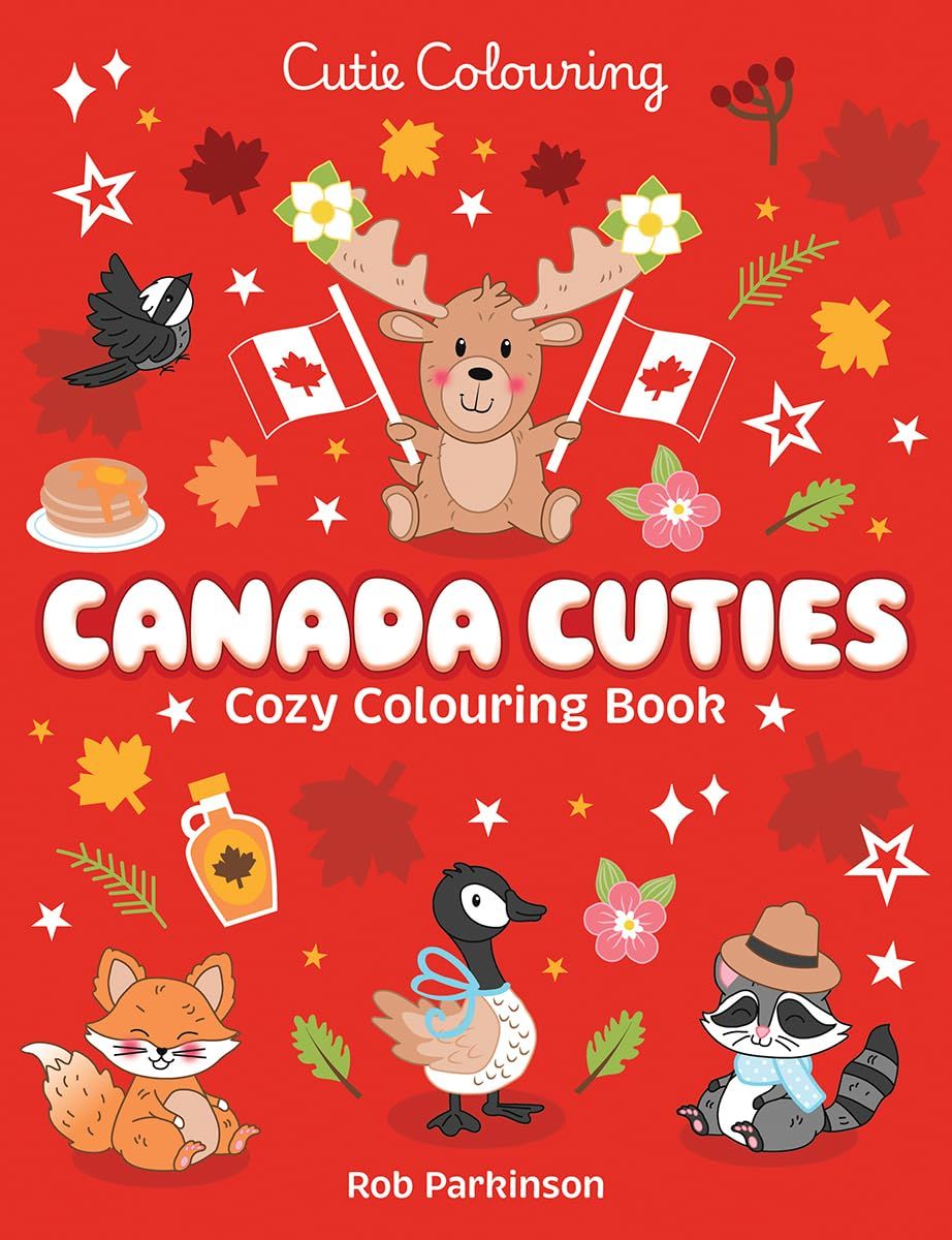 Canada Cuties Colouring Book