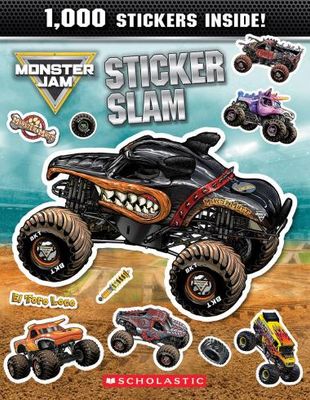Monster Jam Sticker Book