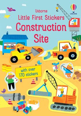 Usborne Little 1st Stickers: Construction Site
