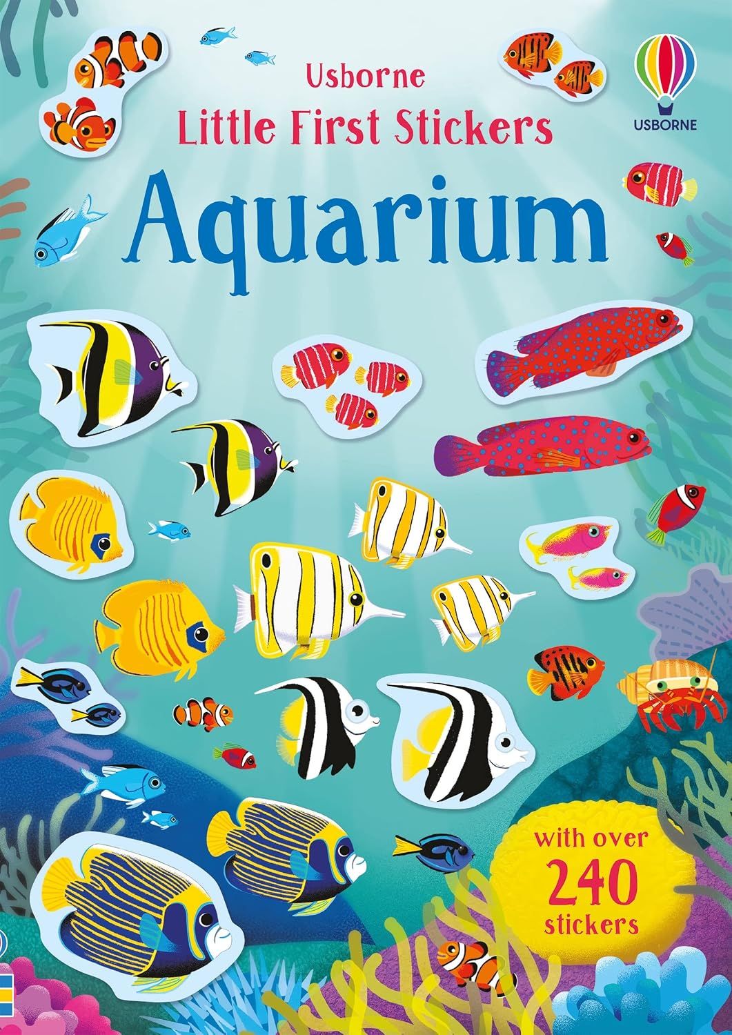 Usborne Little 1st Stickers: Aquarium