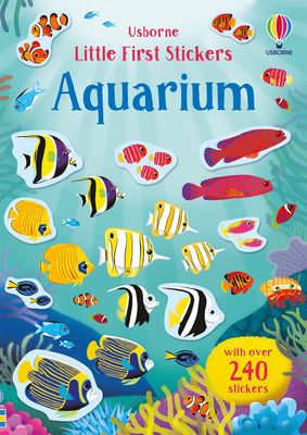 Usborne Little 1st Stickers: Aquarium