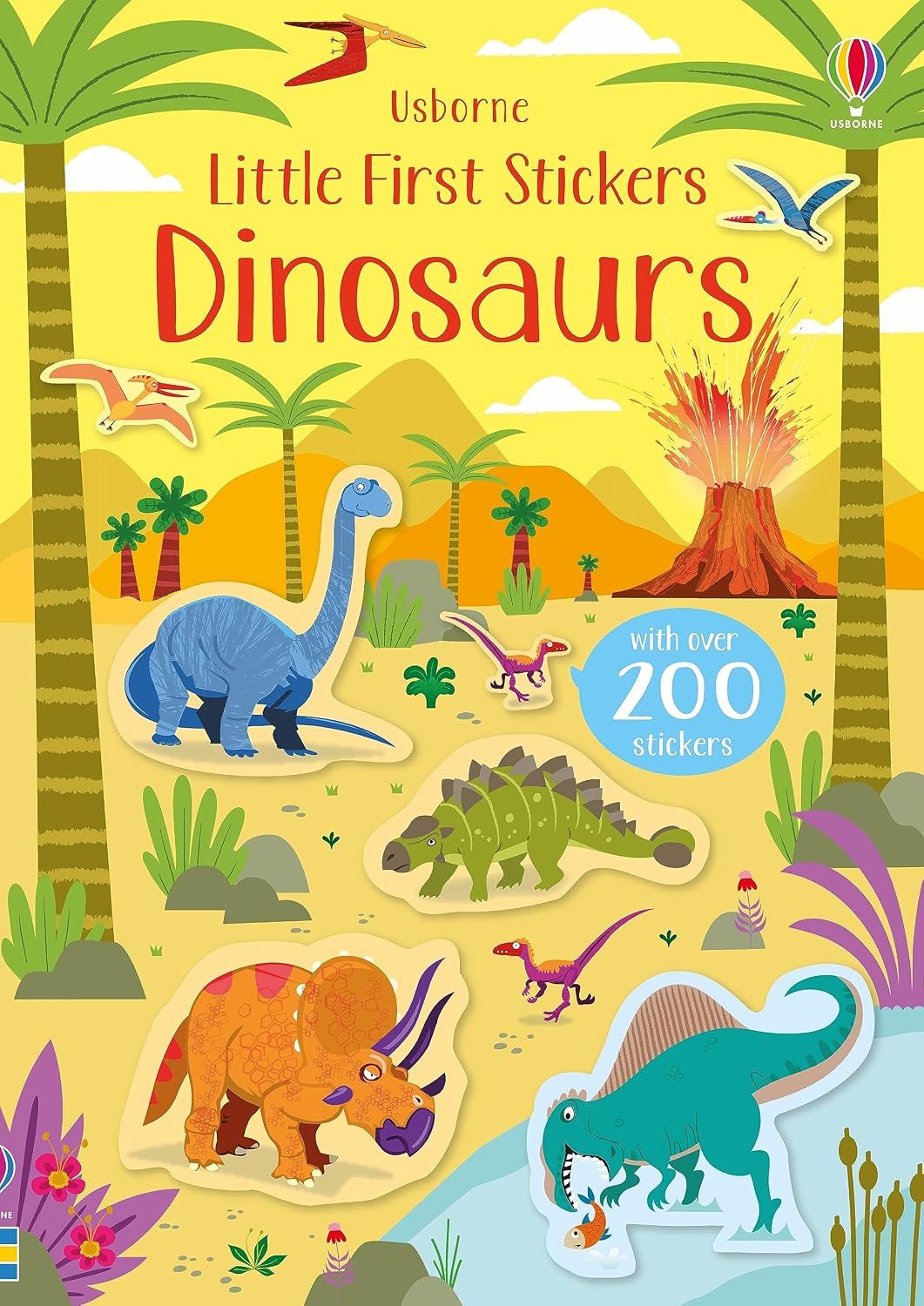 Usborne Little 1st Stickers: Dinosaurs